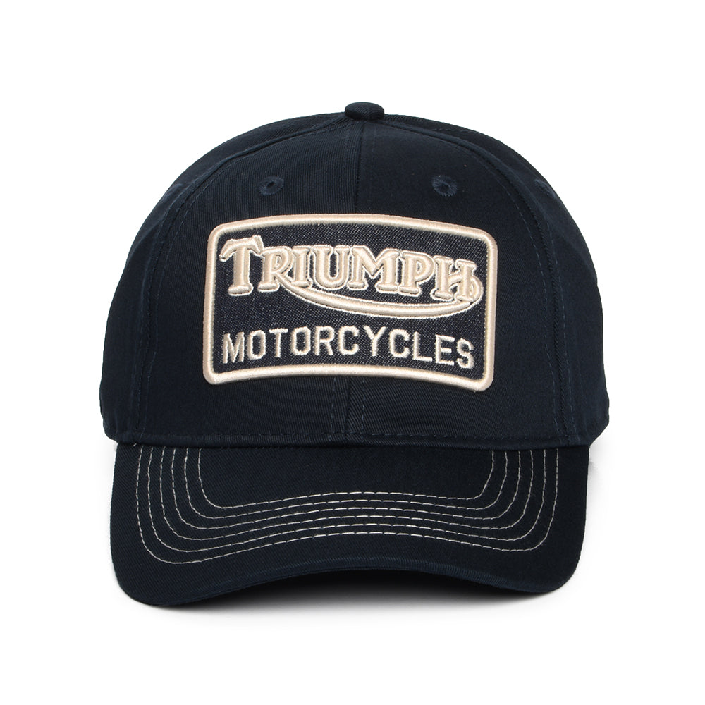 Casquette en Coton Forecourt indigo TRIUMPH MOTORCYCLES
