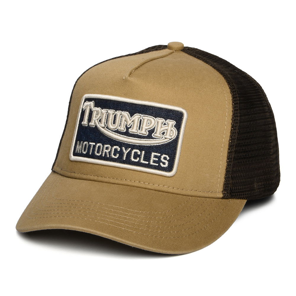 Casquette Trucker Hunter fauve TRIUMPH MOTORCYCLES