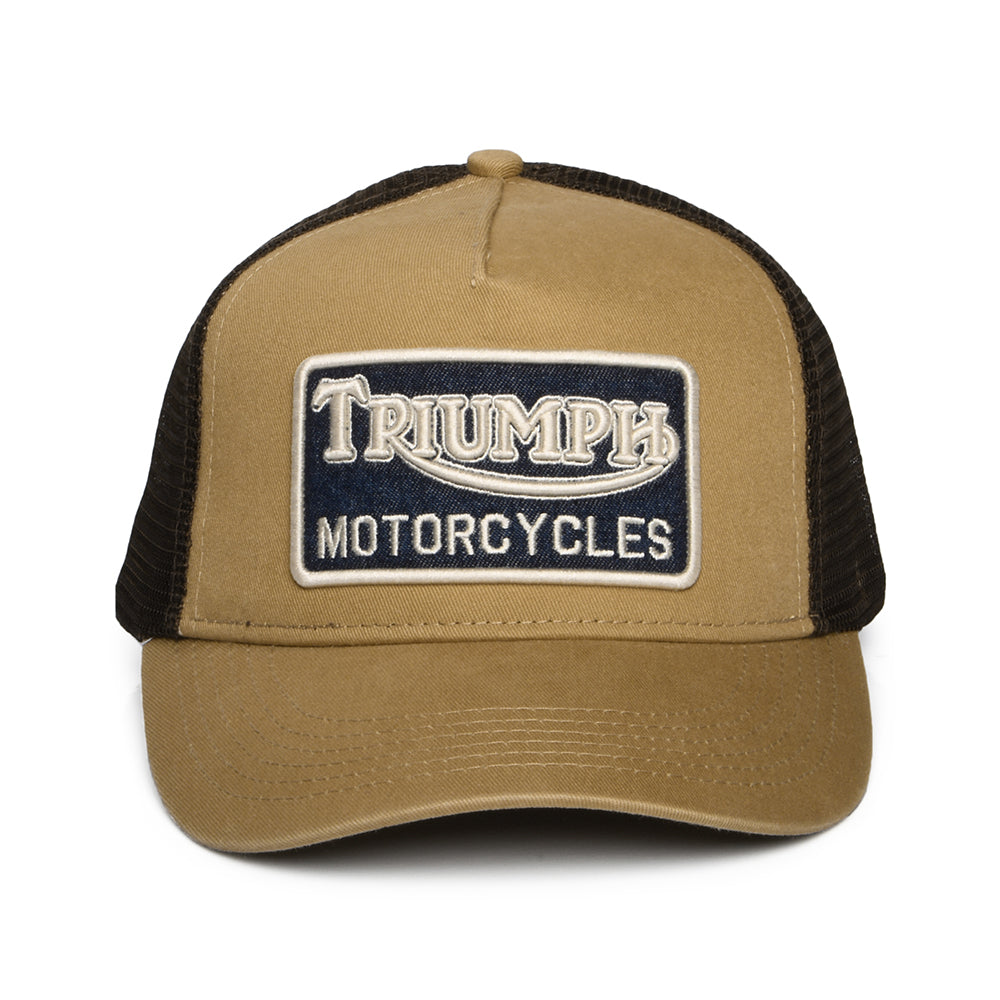 Casquette Trucker Hunter fauve TRIUMPH MOTORCYCLES