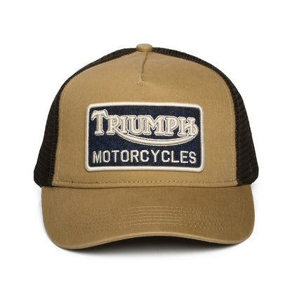 Casquette Trucker Hunter fauve TRIUMPH MOTORCYCLES