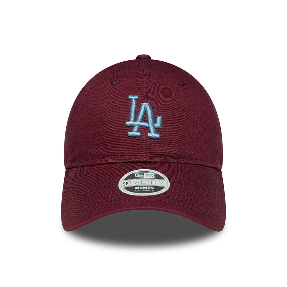 Casquette Femme 9TWENTY MLB League Essential L.A. Dodgers bordeaux-bleu NEW ERA