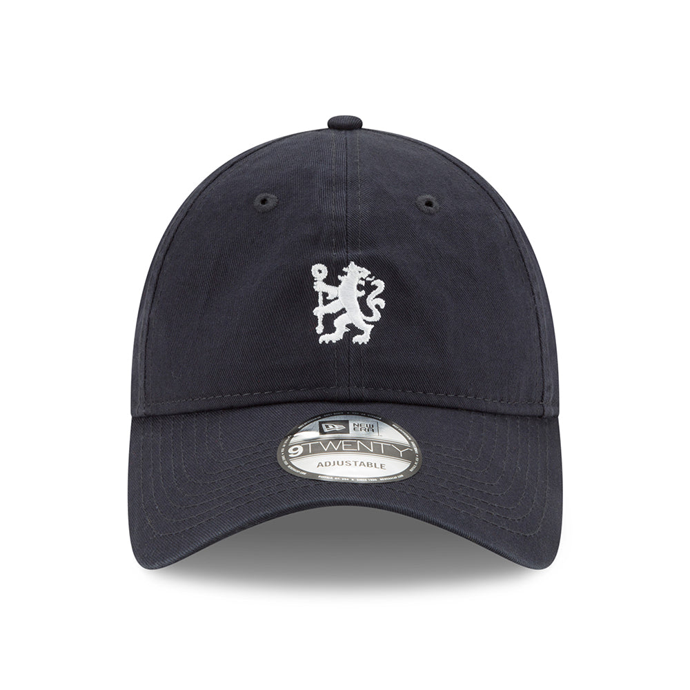 Casquette 9TWENTY Embroidered Lion Crest Chelsea FC bleu marine-blanc NEW ERA