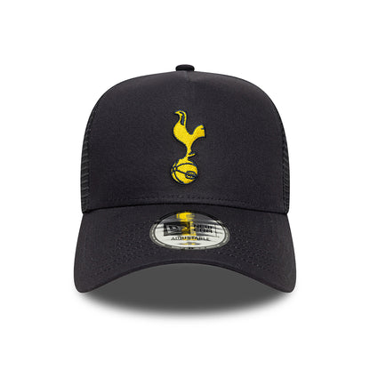 Casquette Trucker A-Frame Seasonal Tottenham Hotspur FC bleu marine-jaune NEW ERA