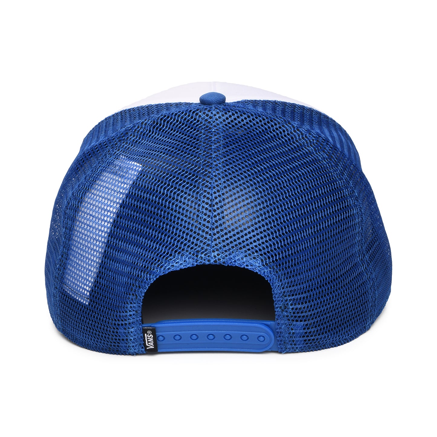 Casquette Trucker à Visière Incurvée Classic Patch bleu-blanc VANS