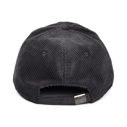 Casquette en Velours Côtelé Large Harlem graphite CARHARTT WIP