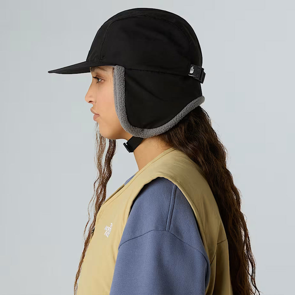 Casquette 5 Panel Hydrofuge Avec Protège-Oreilles Yumiori noir-gris THE NORTH FACE
