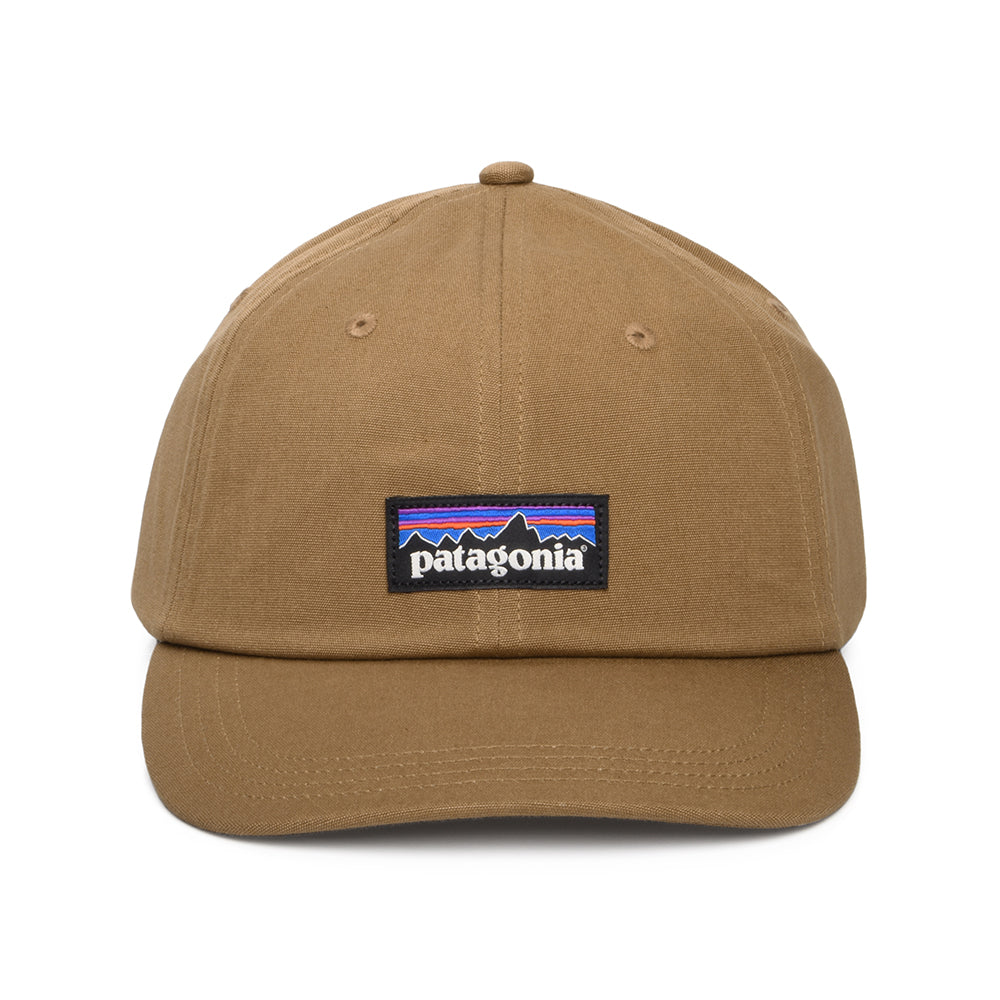 Casquette en Coton Bio P-6 Label Trad marron PATAGONIA