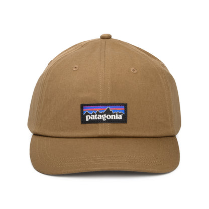 Casquette en Coton Bio P-6 Label Trad marron PATAGONIA
