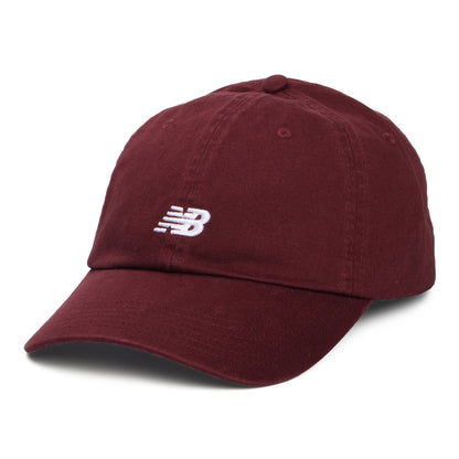 Casquette en Coton Sergé Classic V 2.0 bordeaux NEW BALANCE