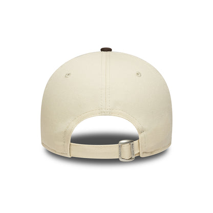 Casquette 9FORTY L.A. Dodgers MLB Side Patch crème-marron NEW ERA