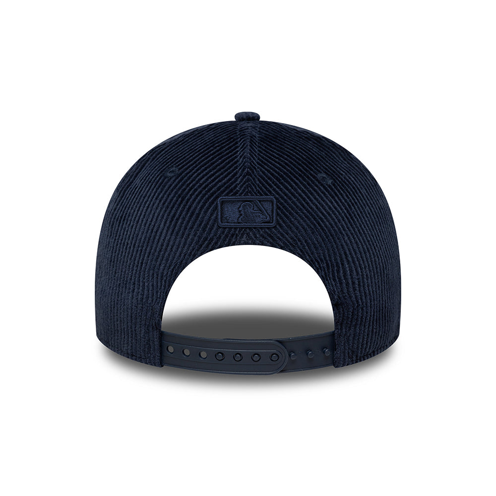 Casquette 9FORTY M-Crown MLB Cord XXV New York Yankees bleu marine NEW ERA