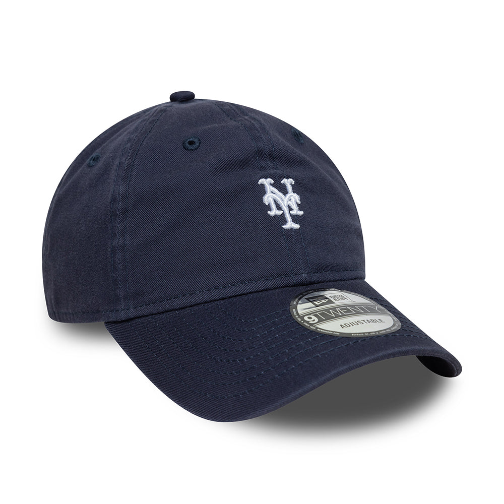 Casquette 9TWENTY MLB Mini Washed New York Mets bleu marine-blanc NEW ERA