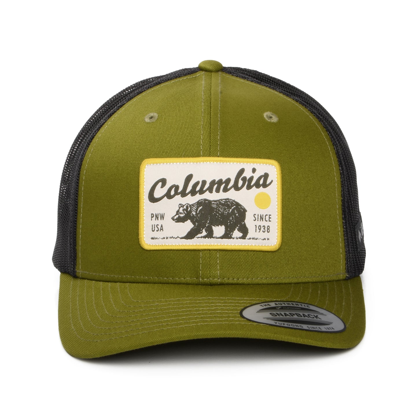 Casquette Trucker Pacific Northwest Bear Mesh mousse-noir COLUMBIA