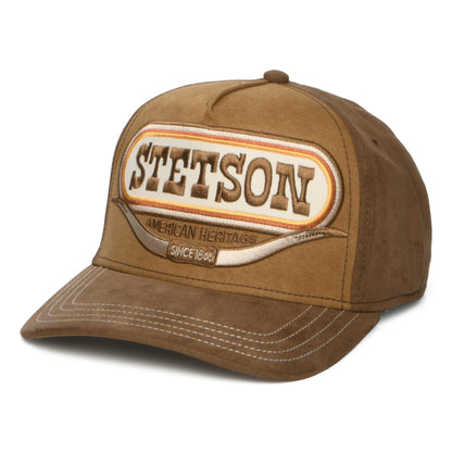 Casquette Snapback Buffalo Horn marron STETSON