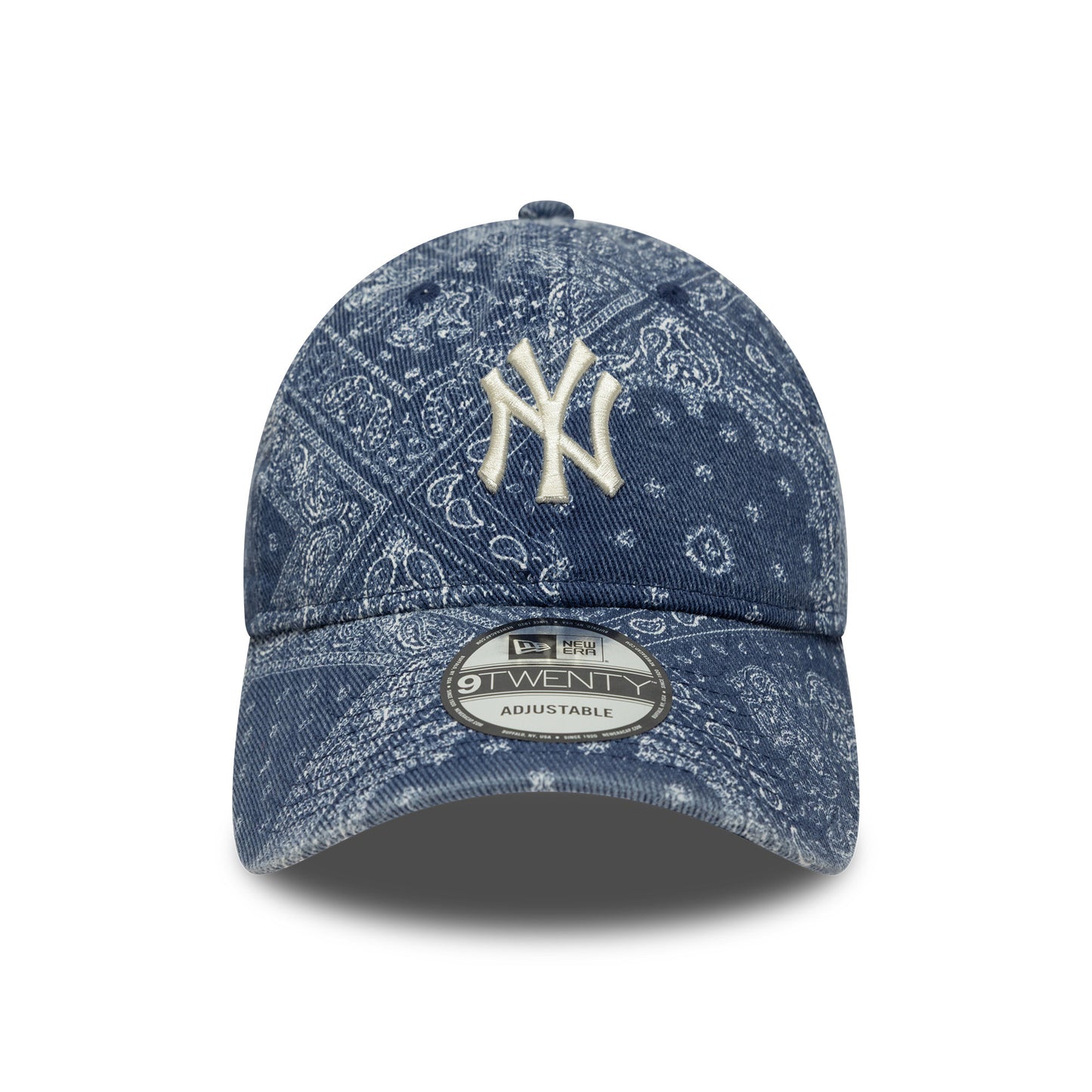 Casquette 9TWENTY - MLB Washed Paisley New York Yankees denim NEW ERA