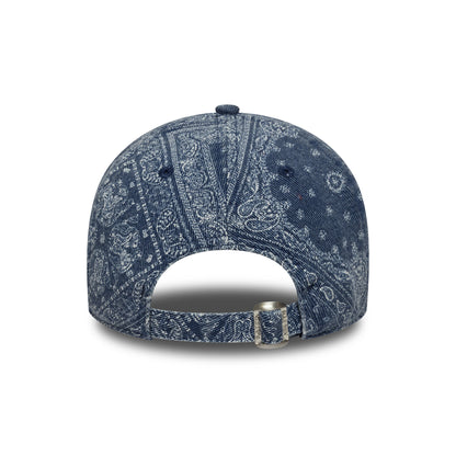 Casquette 9TWENTY - MLB Washed Paisley New York Yankees denim NEW ERA