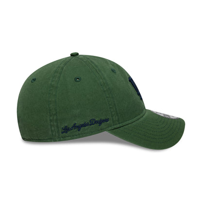 Casquette 9TWENTY - MLB Washed Script L.A. Dodgers vert-bleu marine NEW ERA