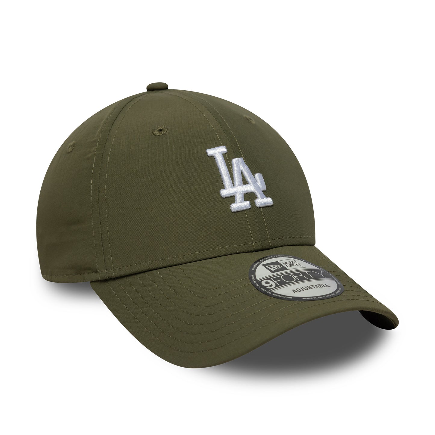 Casquette 9FORTY MLB Recycled Midi L.A. Dodgers olive-blanc NEW ERA