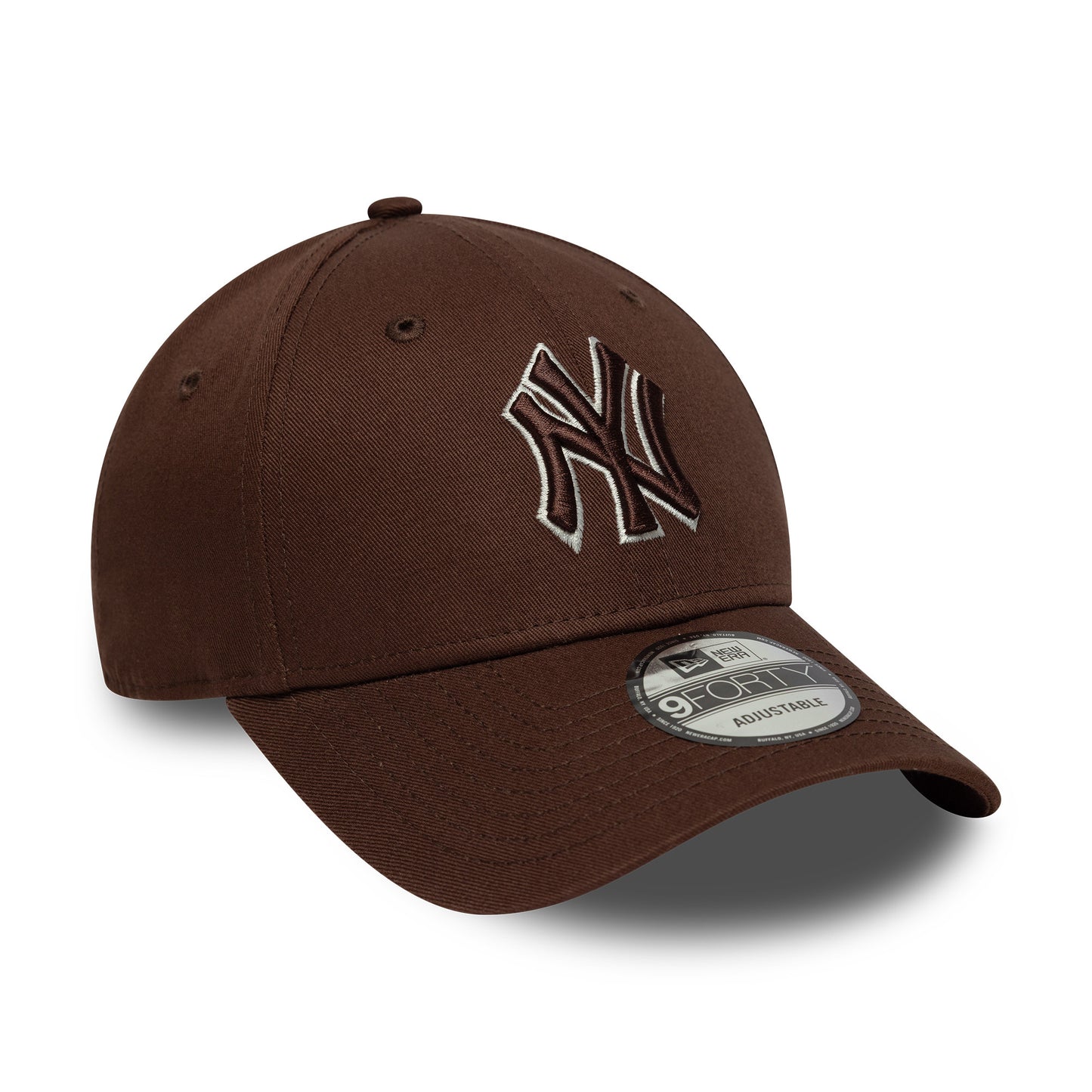 Casquette 9FORTY MLB Outline New York Yankees chocolat-crème NEW ERA