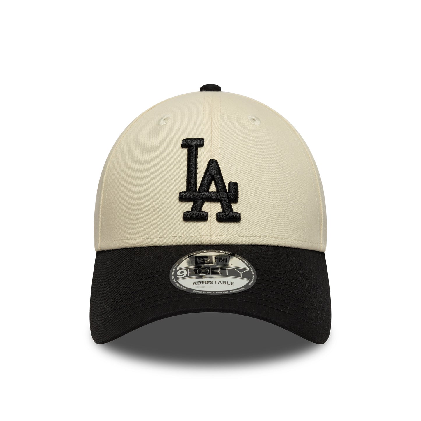Casquette 9FORTY MLB Colourblock L.A. Dodgers crème-noir NEW ERA