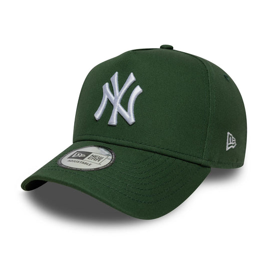 Casquette Snapback 9FORTY MLB League Essential A-Frame New York Yankees vert-blanc NEW ERA