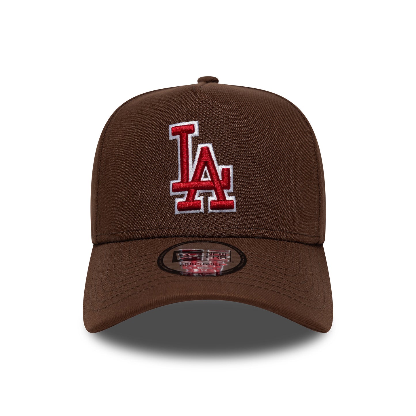 Casquette Snapback A-Frame 9FORTY MLB Outline Script L.A. Dodgers chocolat NEW ERA