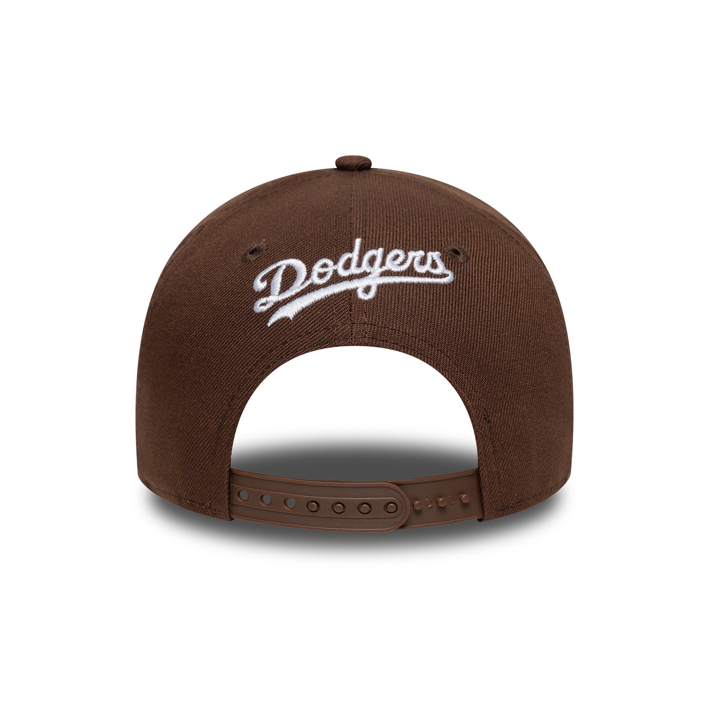 Casquette Snapback A-Frame 9FORTY MLB Outline Script L.A. Dodgers chocolat NEW ERA