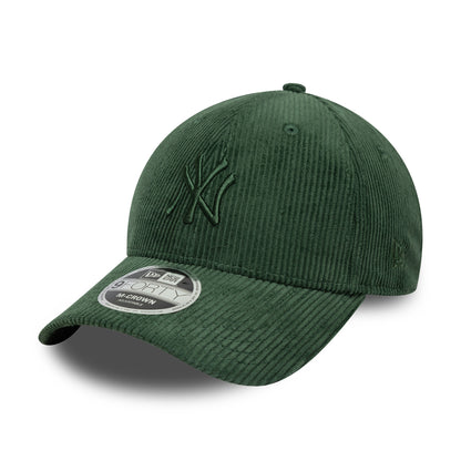 Casquette 9FORTY M-Crown MLB Cord New York Yankees vert NEW ERA