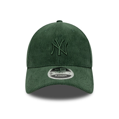 Casquette 9FORTY M-Crown MLB Cord New York Yankees vert NEW ERA