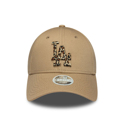 Casquette Femme 9FORTY MLB Animal Infill L.A. Dodgers camel NEW ERA