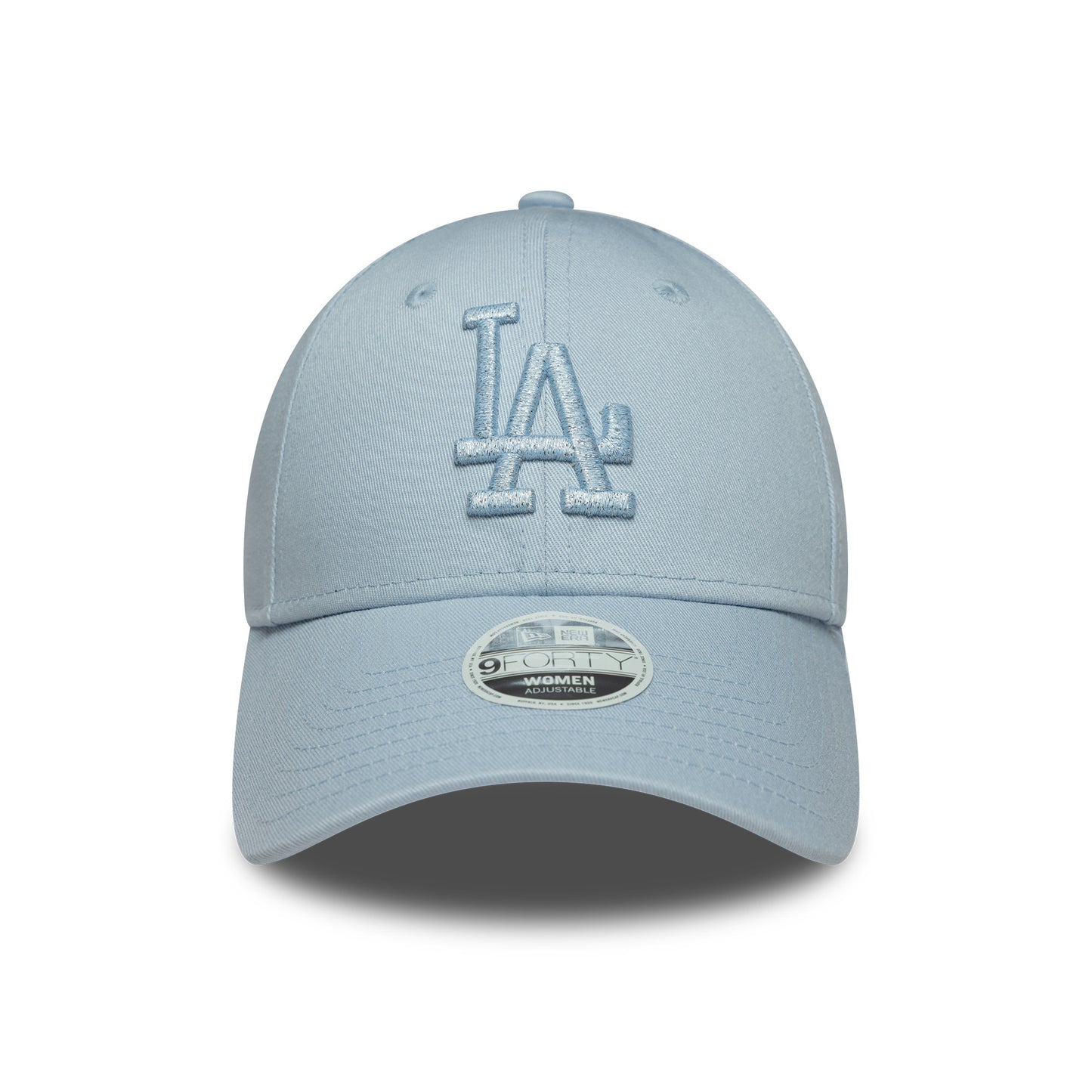 Casquette Femme 9FORTY MLB Metallic Logo L.A. Dodgers bleu clair NEW ERA