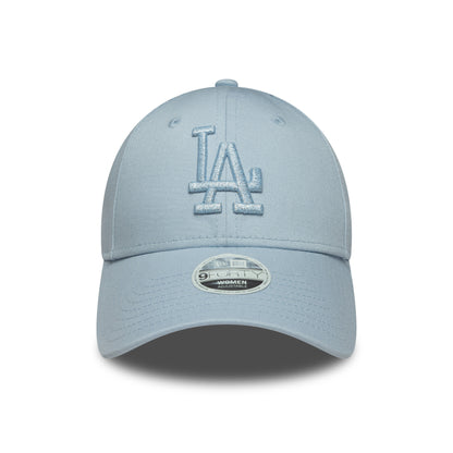 Casquette Femme 9FORTY MLB Metallic Logo L.A. Dodgers bleu clair NEW ERA