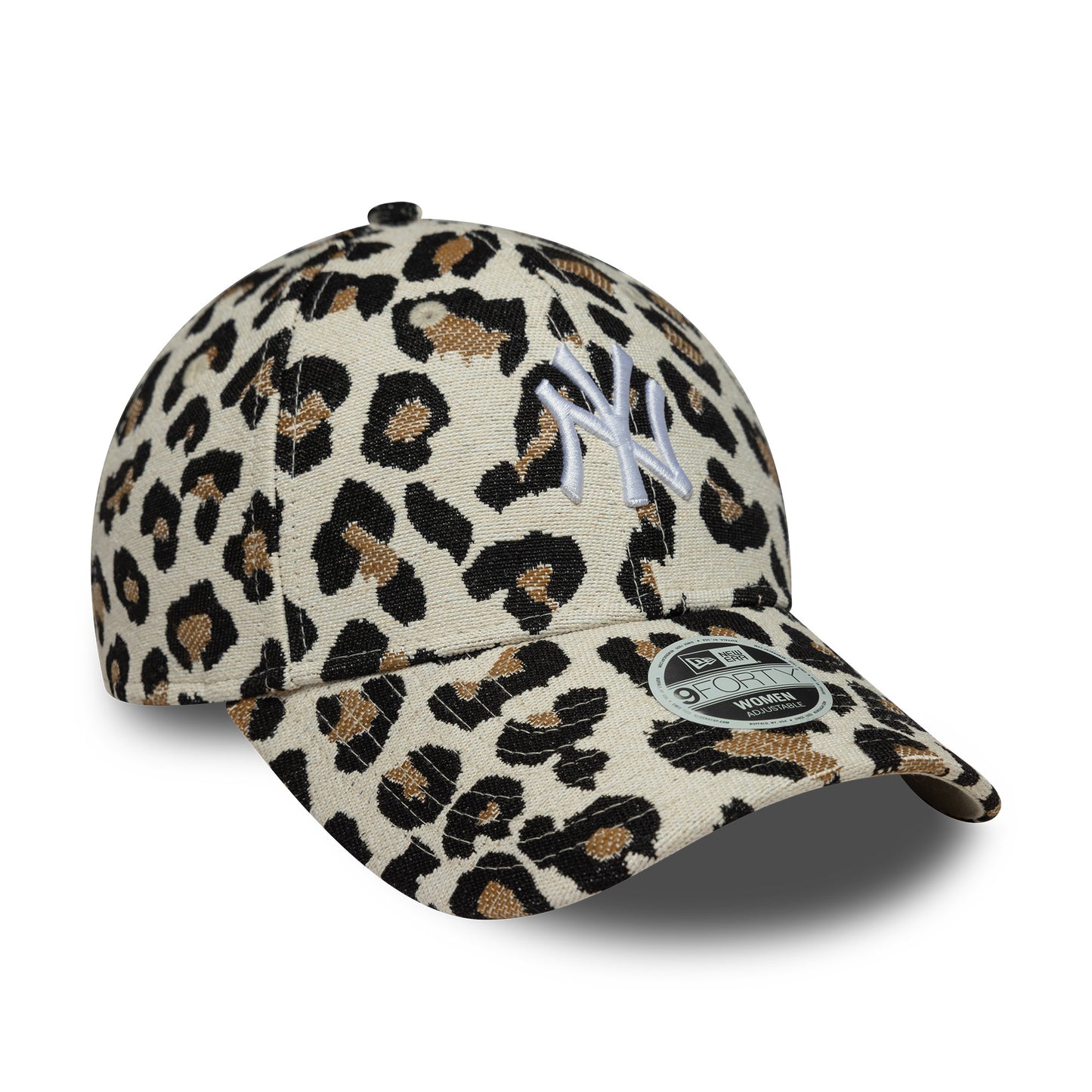 Casquette Femme 9FORTY MLB Leopard Midi New York Yankees beige NEW ERA