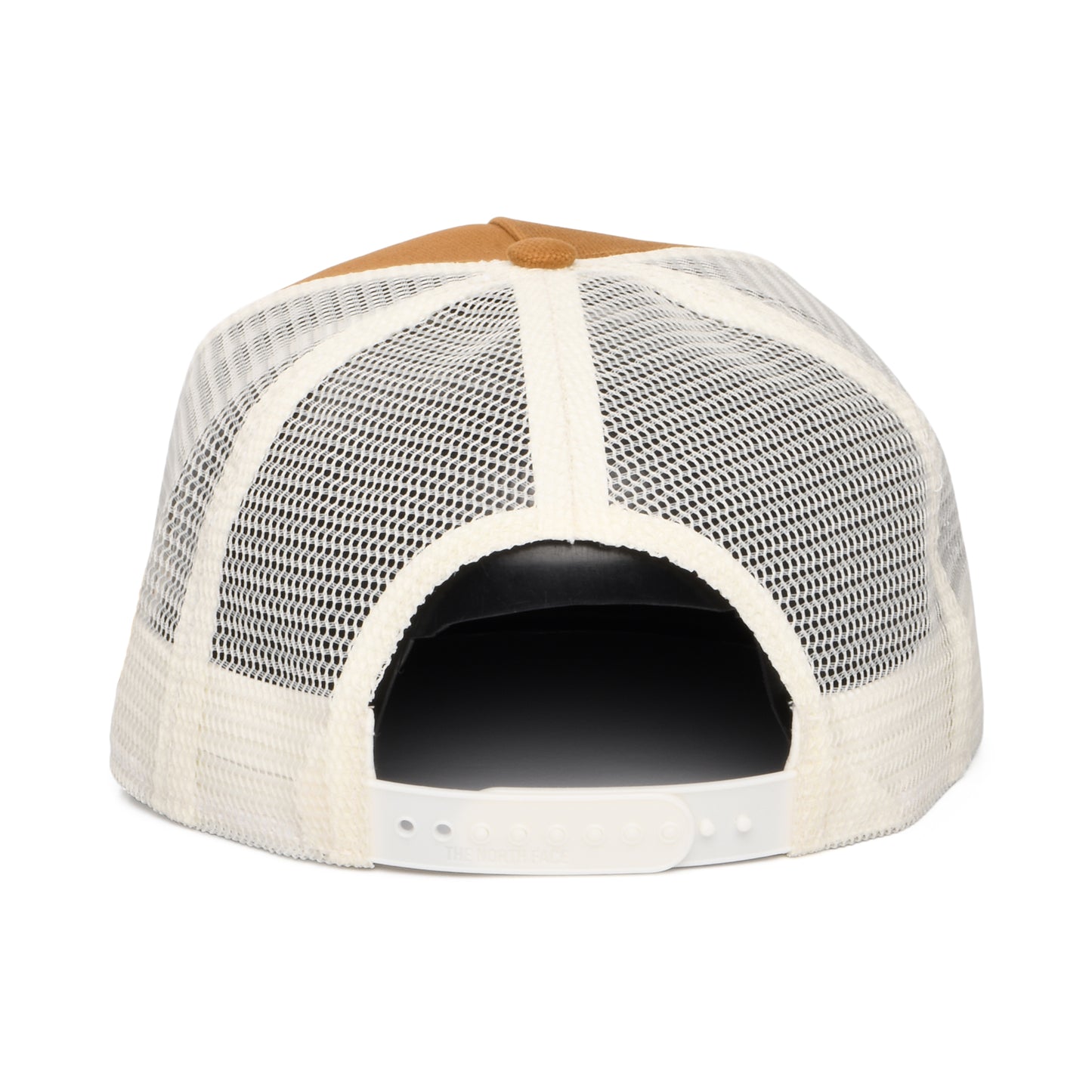 Casquette Trucker à Visière Plate Half Dome beige sable-blanc THE NORTH FACE