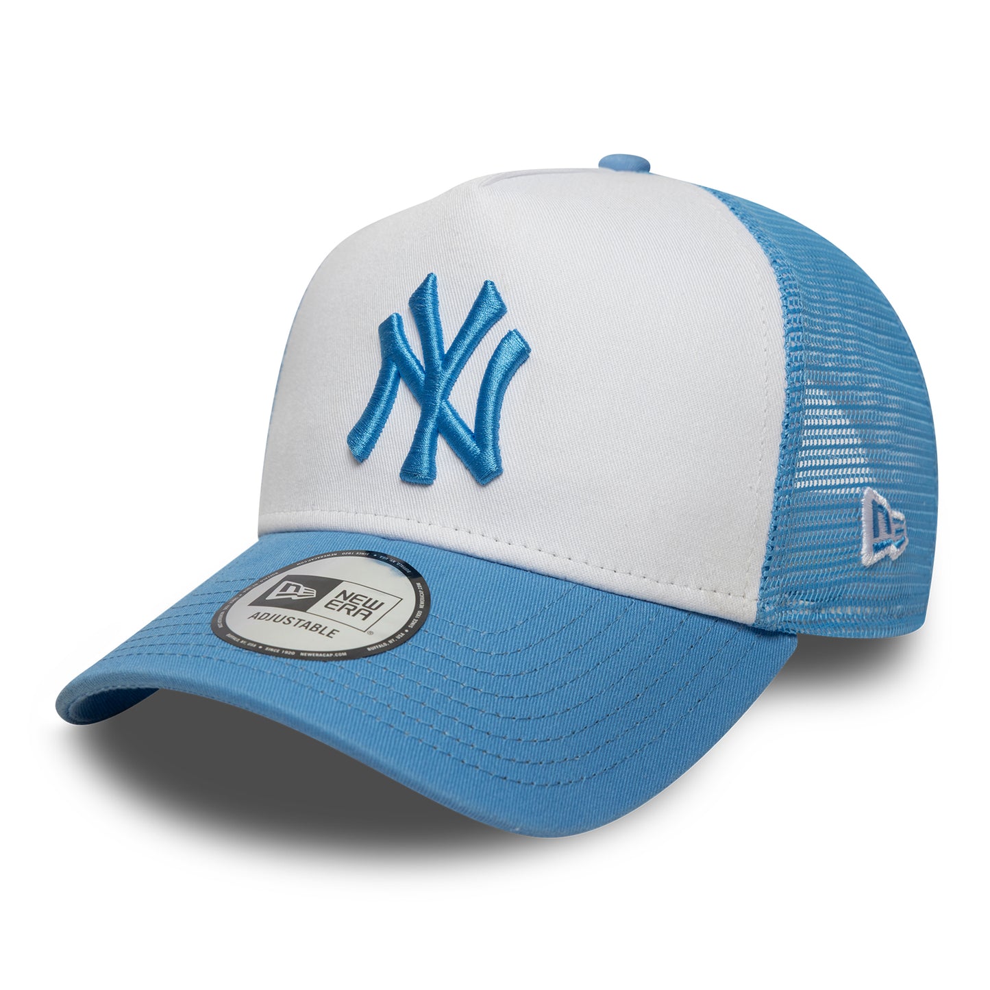 Casquette Trucker MLB League Essential A-Frame New York Yankees bleu-blanc NEW ERA