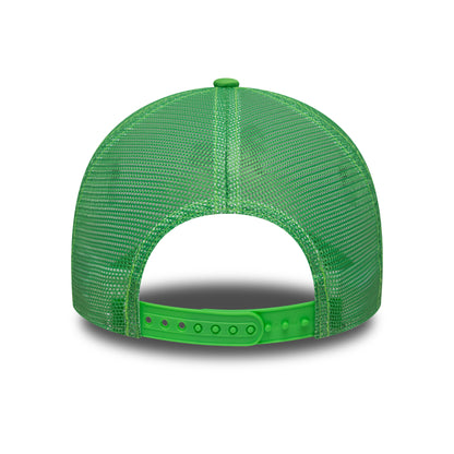 Casquette Trucker MLB League Essential A-Frame Athletics vert vif-blanc NEW ERA