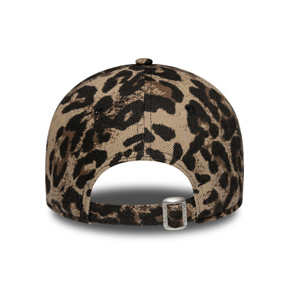 Casquette Femme 9TWENTY MLB Leopard NY Yankees marron-camel NEW ERA