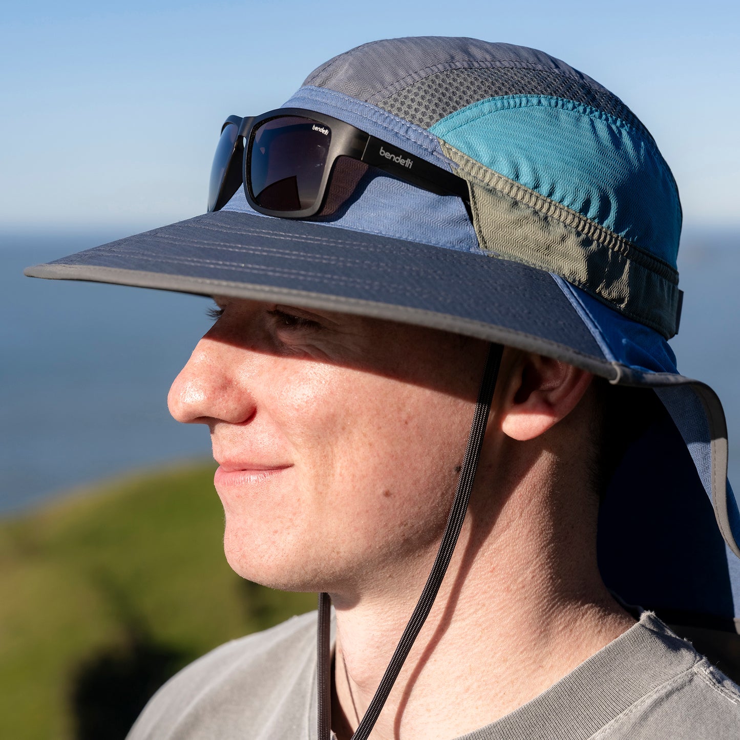 Chapeau Été Hydrofuge Ultra Adventure bleu ardoise-bleu SUNDAY AFTERNOONS
