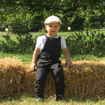 Casquette Plate Enfant en Coton beige JAXON & JAMES