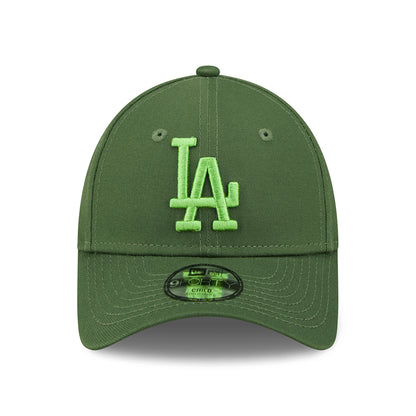 Casquette Enfant 9FORTY MLB League Essential L.A. Dodgers olive NEW ERA
