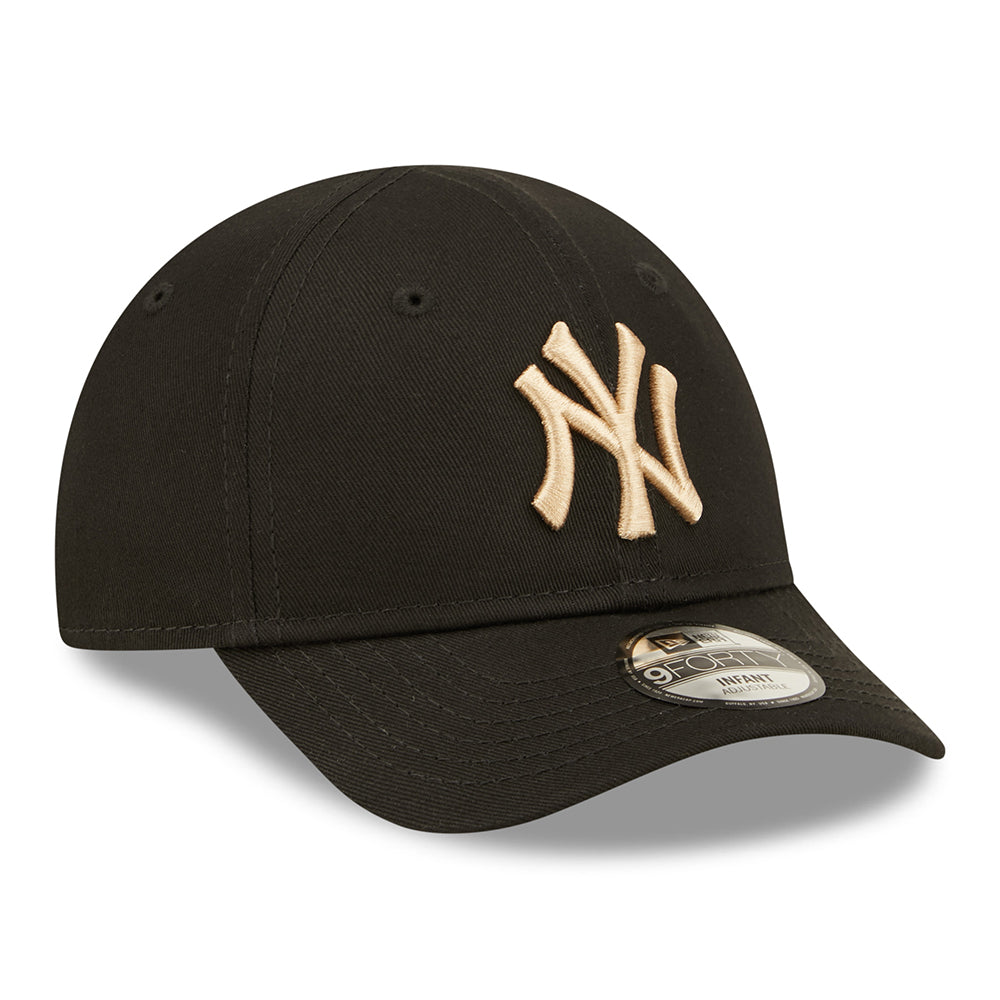 Casquette Bébé 9FORTY MLB League Essential New York Yankees noir-avoine NEW ERA