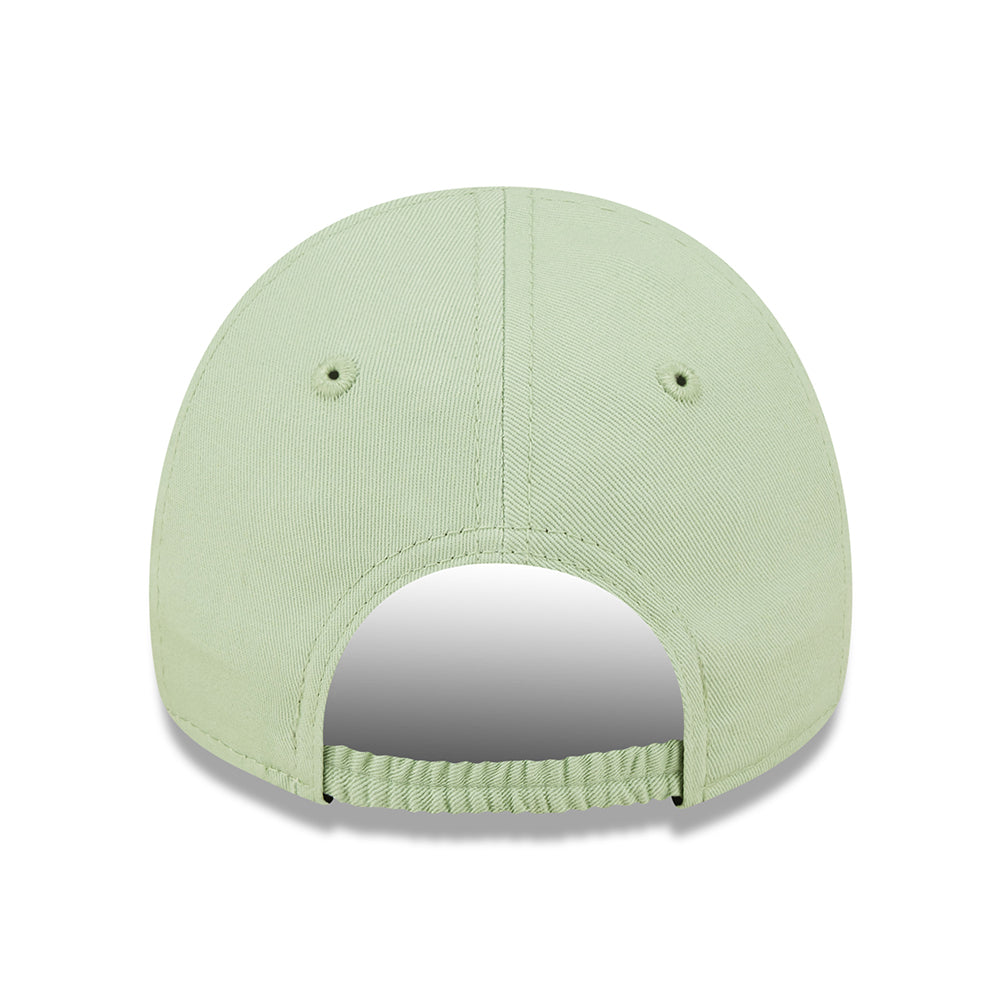 Casquette Bébé 9FORTY MLB League Essential L.A. Dodgers vert clair-blanc NEW ERA