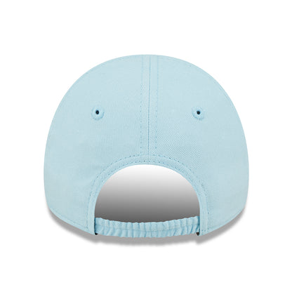Casquette Bébé 9FORTY MLB League Essential New York Yankees bleu clair-blanc NEW ERA