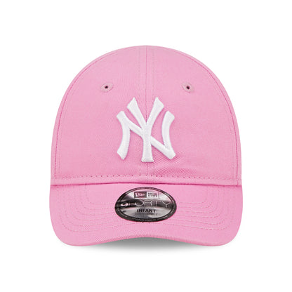 Casquette Bébé 9FORTY MLB League Essential New York Yankees rose-blanc NEW ERA
