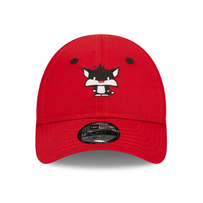 Casquette Bébé 9FORTY Chibi Looney Tunes Sylvestre écarlate NEW ERA