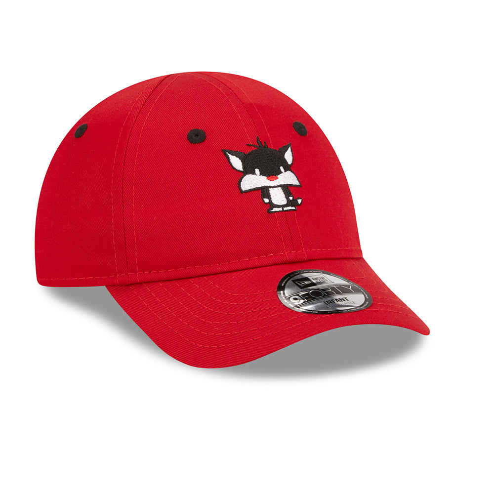 Casquette Bébé 9FORTY Chibi Looney Tunes Sylvestre écarlate NEW ERA