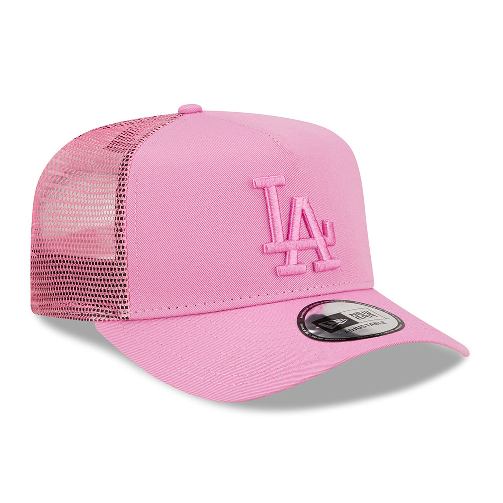 Casquette Trucker Enfant MLB Tonal Mesh A-Frame L.A. Dodgers rose NEW ERA