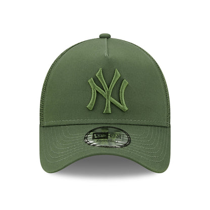 Casquette Trucker Enfant MLB Tonal Mesh A-Frame New York Yankees olive NEW ERA