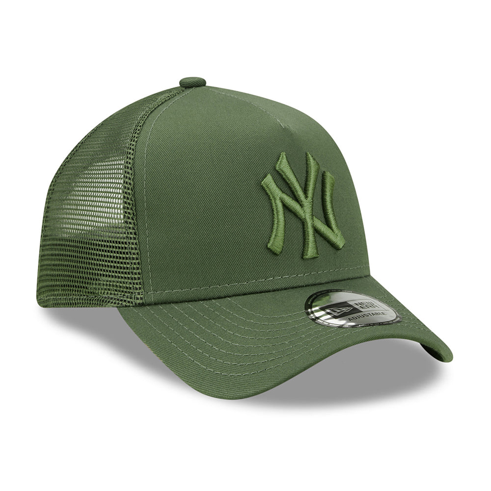Casquette Trucker Enfant MLB Tonal Mesh A-Frame New York Yankees olive NEW ERA