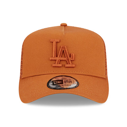 Casquette Trucker Enfant MLB Tonal Mesh A-Frame L.A. Dodgers ocre NEW ERA